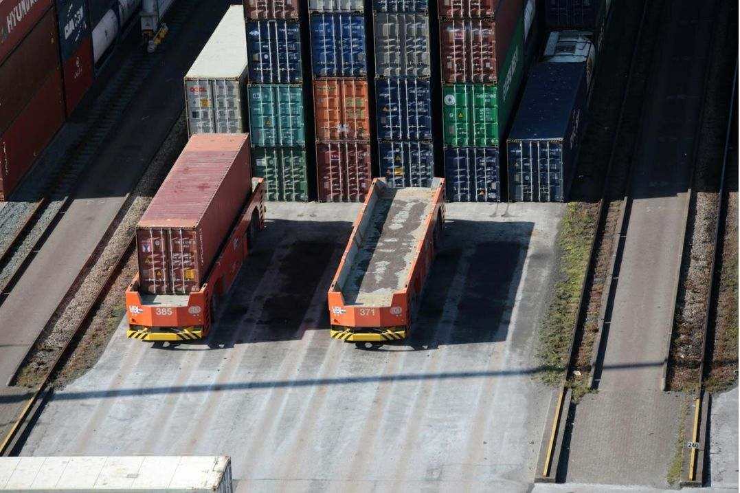 Intermodale terminal in Nederland